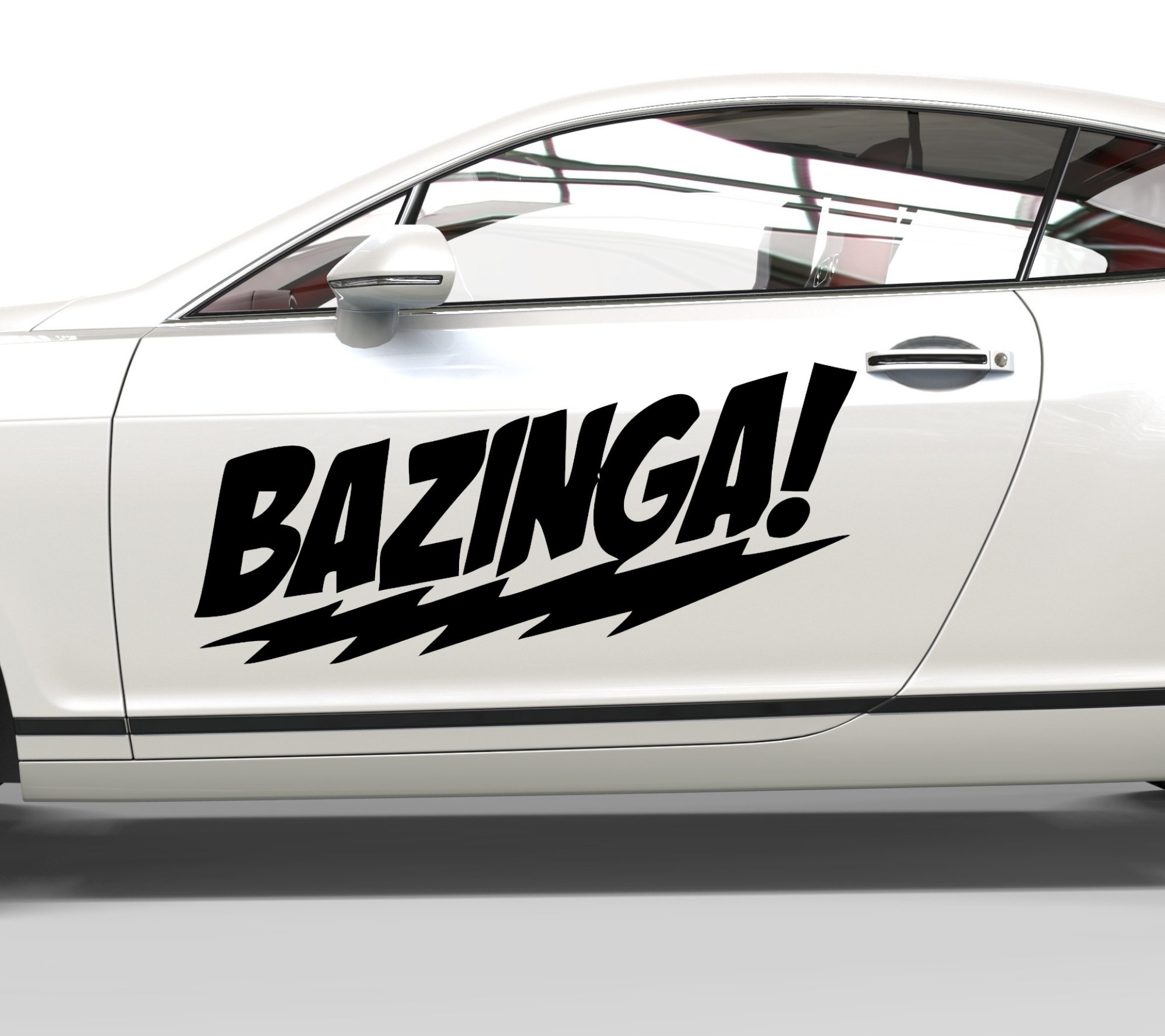 46043 Bazinga Aufkleber